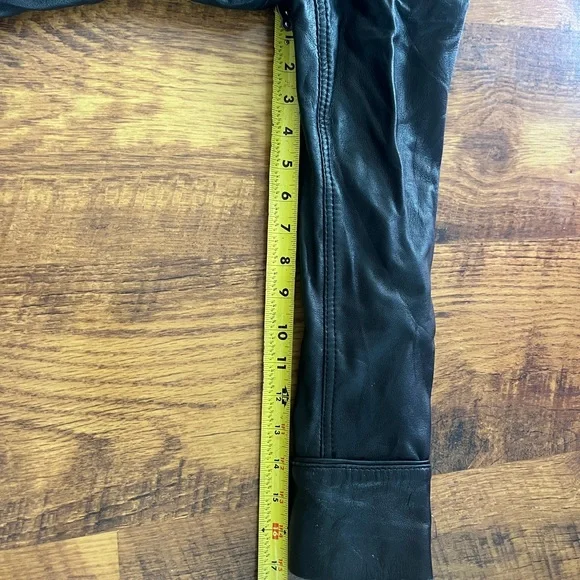 Infinity leather jacket- woman’s size medium - Picture 10 of 11